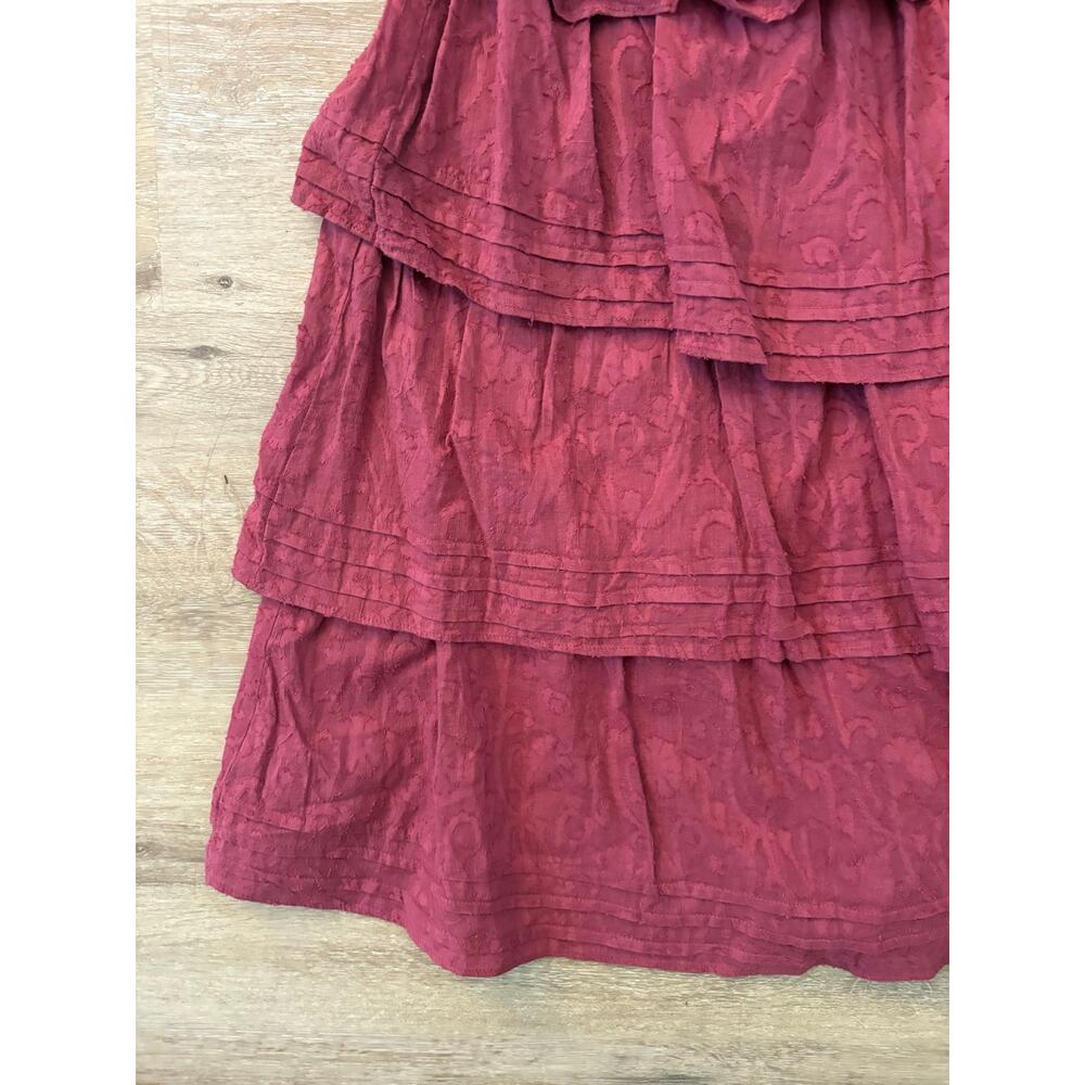 Cleobella Cosette one-shoulder tiered mini dress - Picture 3 of 6